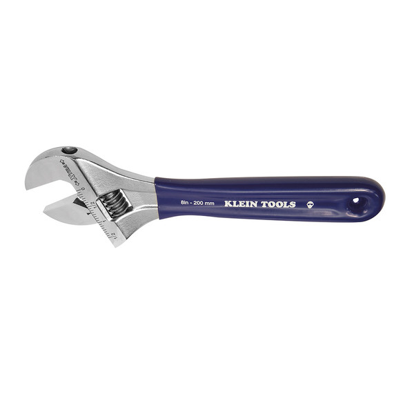 Klein D509-8 8" Extra-Wide Jaw Adjustable Wrench