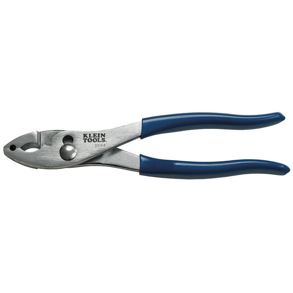 Klein D514-8 8" Hose-Clamp Slip-Joint Pliers