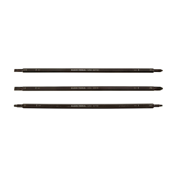 Klein 32715 3-Piece Adjustable-Length Replacement Blade Set
