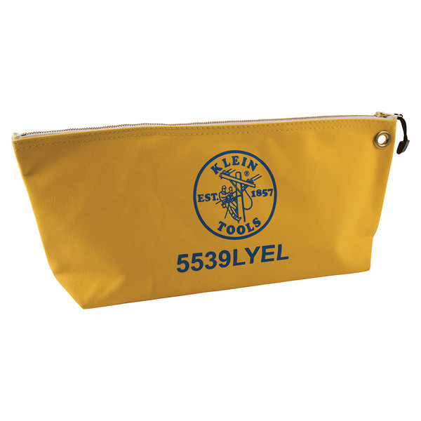 Klein 5539LYEL Large Yellow Zipper Canvas Bag