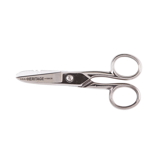 Klein 100CS Serrated Electrician Scissors
