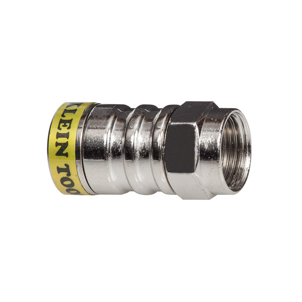Klein VDV812-627 RG6/6Q Push-On F Connectors, 10 Pack