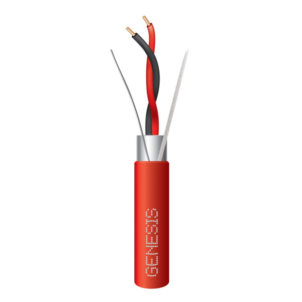 Genesis 55541004 14/1PR Solid Shielded Red 1000Ft. Reel