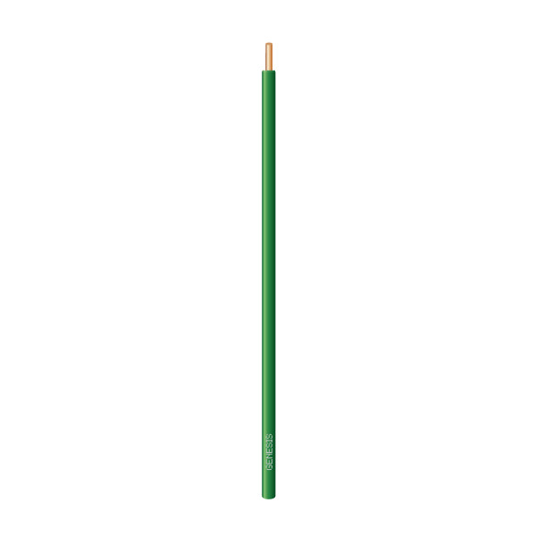 Genesis 11315005 14 AWG Solid Ground Wire Green 500Ft. Reel