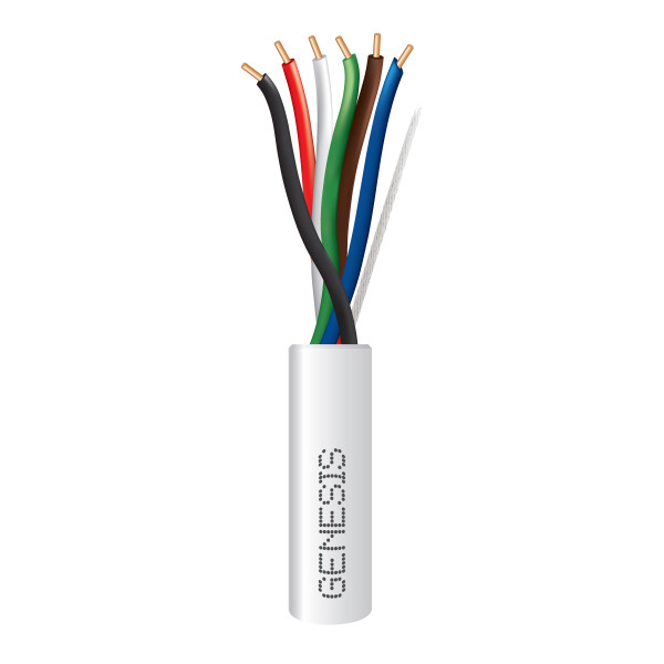 Southwire Genesis 11061101 22/6 Solid White 1000Ft. Pull Box