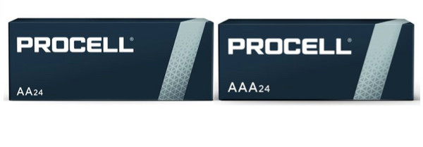 Duracell Procell 24 AA & 24 AAA Battery Bundle
