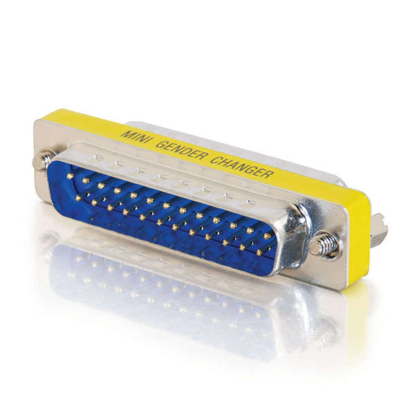 C2G CG02776 DB25 M/M Mini Gender Changer
