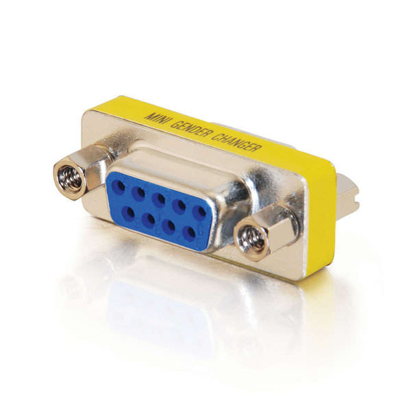 C2G CG02781 DB9 F/F Serial RS232 Mini Gender Changer