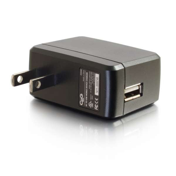 C2G CG22335 5V, 2A Output AC to USB Mobile Device Charger