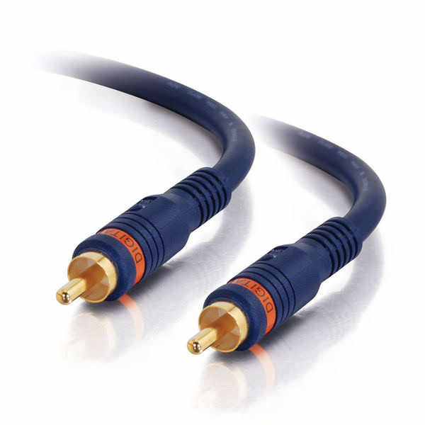 C2G CG29114 3Ft Velocity S/PDIF Digital Audio Coax Cable