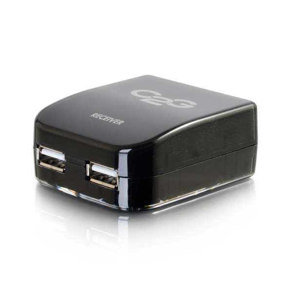 C2G CG29346 2-Port USB 1.1 Over Cat5 Superbooster Extender Dongle Receiver