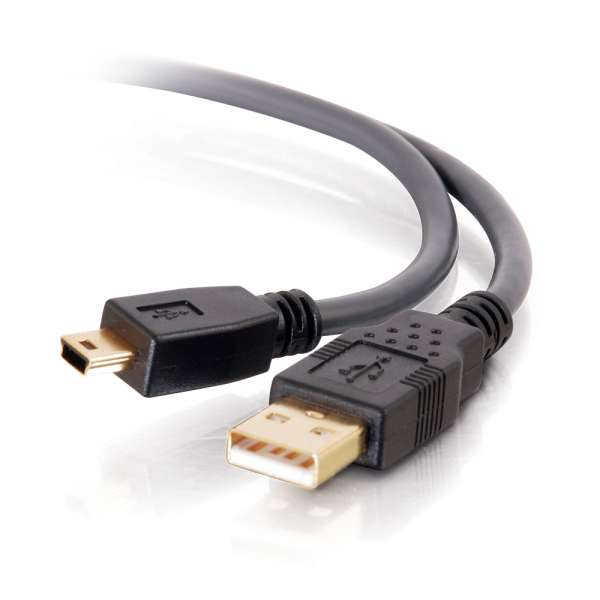 C2G CG29653 5M (16.4Ft) Ultima USB 2.0 A to Mini-B Cable
