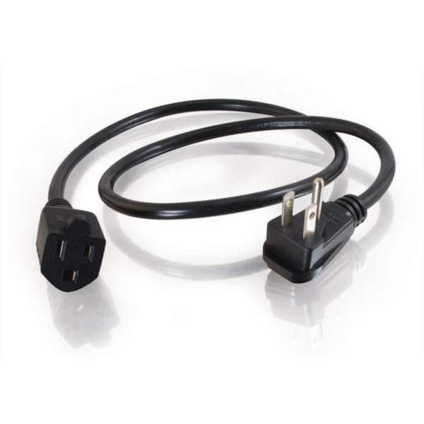 C2G CG29814 3Ft 18 AWG Flat Plug Power Strip