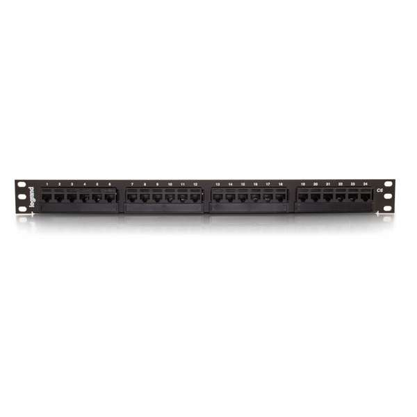 C2G CG37199 24-Port Cat6 110-Type Patch Panel