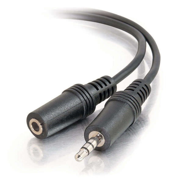 C2G CG40408 12Ft 3.5MM M/F Stereo Audio Extension Cable