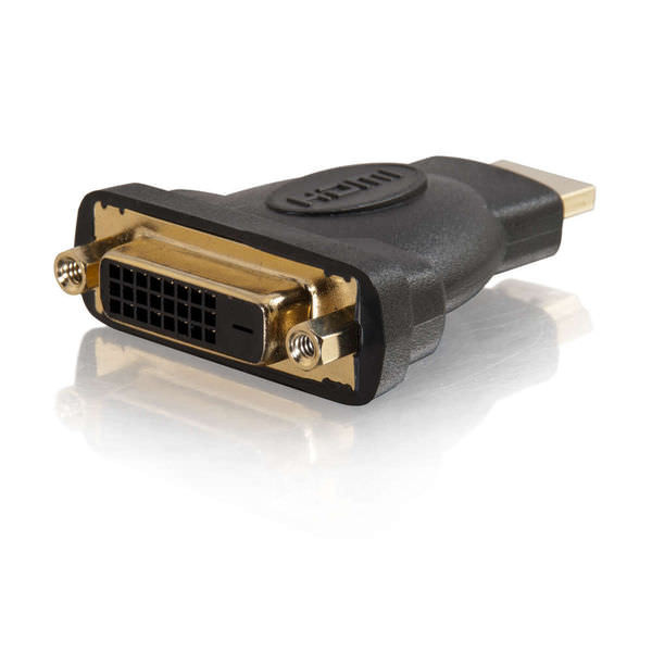 C2G CG40745 Velocity DVI-D Female to HDMI Male Inline Adapter