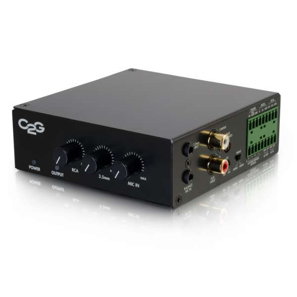 C2G CG40880 8 Ohm 50W Plenum-Rated Audio Amplifier