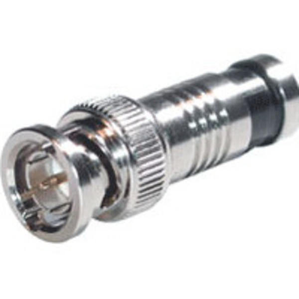 C2G CG41126 RG6 Compression BNC Connectors, 20 Pack
