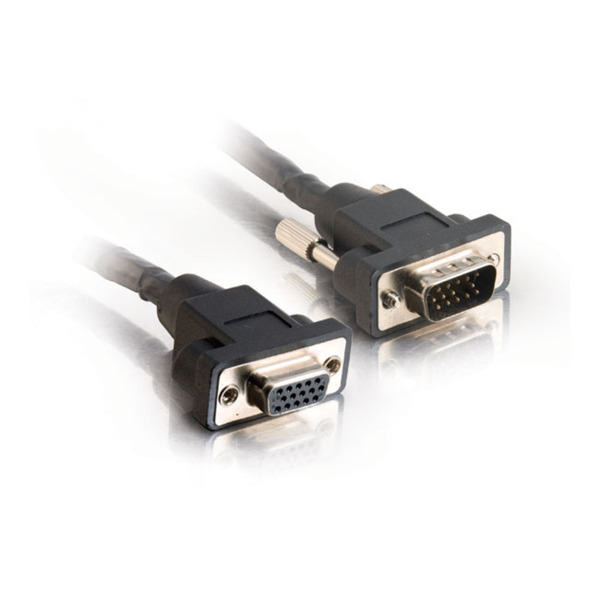 C2G CG52094 3Ft Panel-Mount HD15 SXGA M/F Monitor Extension Cable