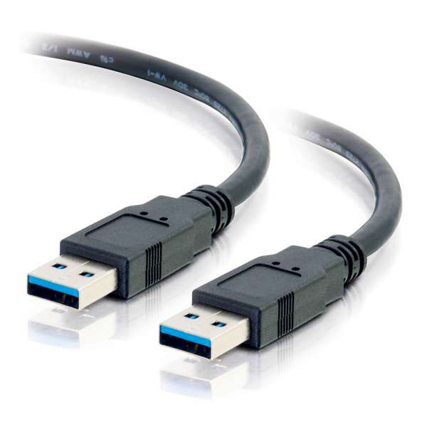 C2G CG54171 2M (6.6Ft) USB 3.0 A Male to A Male Cable
