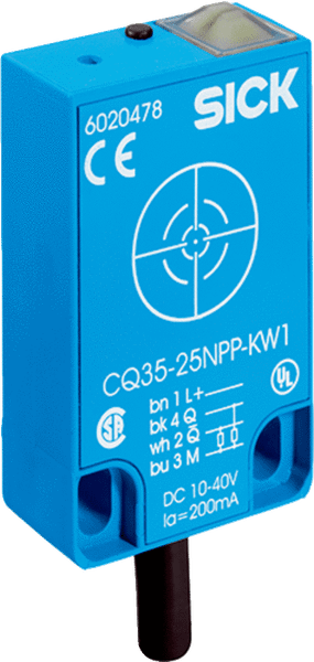 Sick 6020478 CQ35-25NPP-KW1 Capacitive Proximity Sensor