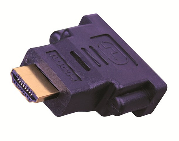 Vanco 120235 DVI-D Female to HDMI Male In-Line Video Adapter