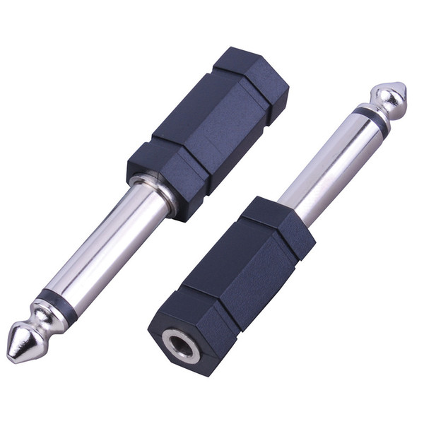 Vanco AD549 1/4" Mono Plug  3.5mm Stereo Jack Adapter