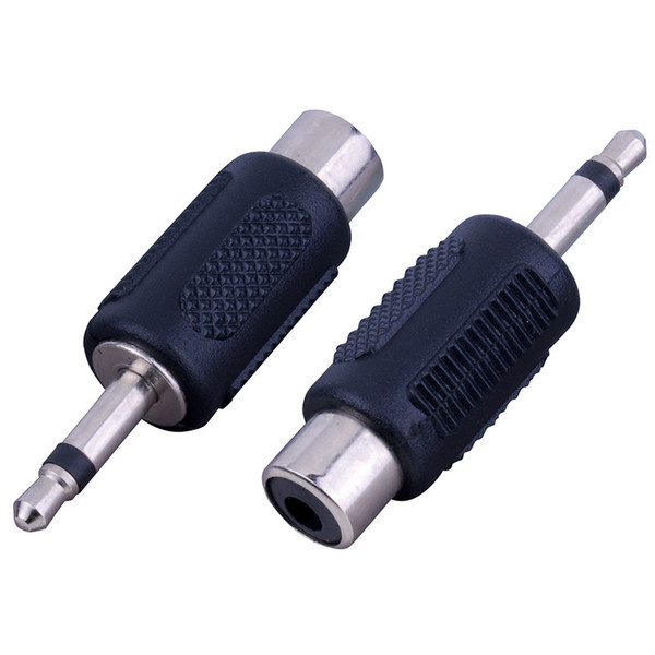 Vanco AD504 3.5mm Mono Plug to RCA Female Jack Adapter