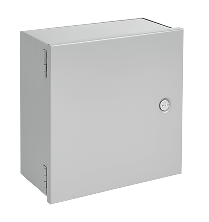 Hoffman A12N106 Type 1 Small Hinge-Cover Pull Box Enclosure