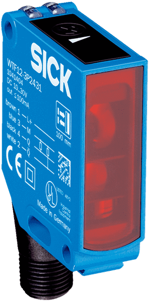 Sick 1041410 WTF12-3N1131 Small Photoelectric Sensor