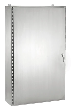 Hoffman A48H3610SSLP3PT Type 4X Stainless Steel Continuous Hinge Enclosure with 3PT Latch