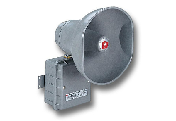 Federal Signal AM15XD2 15W 8 Ohm Gray Hazardous Location AudioMaster Public Address Speaker