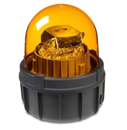 Federal Signal 371LED-120A 120VAC Amber Commander LED Rotating Light