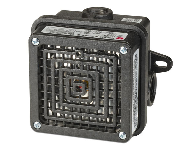 Federal Signal 350WBX-240 240VAC Gray Hazardous Location Weatherpoof Back Box Vibratone Horn