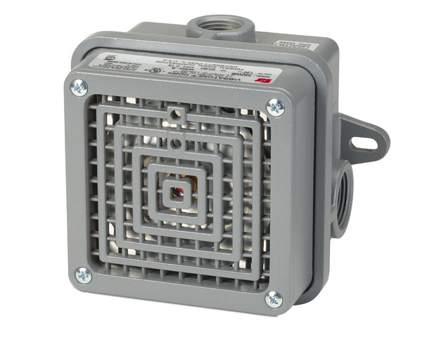 Federal Signal 350WB-240 240VAC Gray Weatherproof Back Box Vibratone Horn