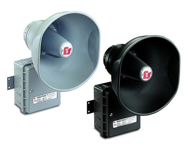 Federal Signal 300GCX-024 15W 24VAC/DC SelecTone Hazardous Location Gray Amplified Speaker