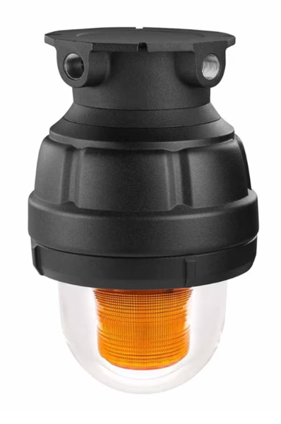 Federal Signal 27XST-240A-MOD 240VAC Amber Explosion-Proof Limited In-Rush Strobe Light