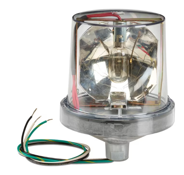 Federal Signal 225-120C 120VAC Clear Electraray Rotating Incandescent Light