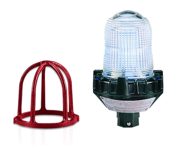 Federal Signal 154XST-024C-CN 24VDC Clear Hazardous Location Supervised Strobe Light