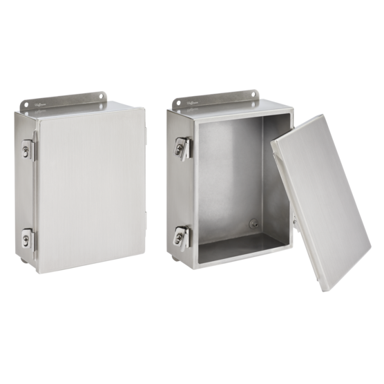 Hoffman A1412NFSS Type 4X Clamp Cover Enclosure