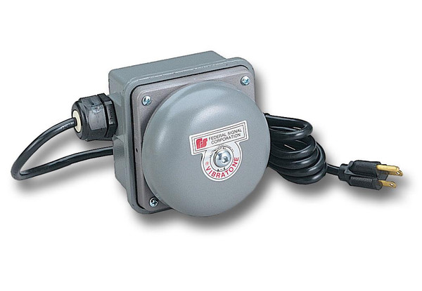 Federal Signal TELB-120 120VAC 4" Bell TelCom Extension Ringer