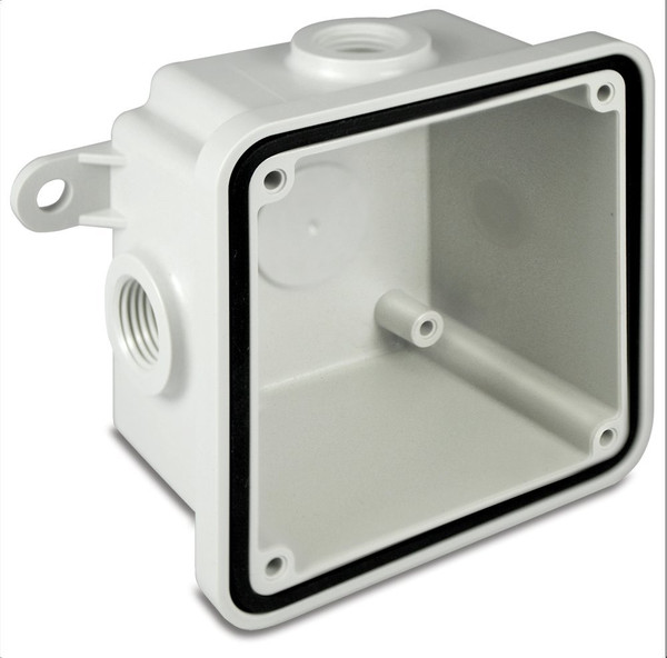 Federal Signal WB-NM Gray Non-Metallic Weatherproof Back Box