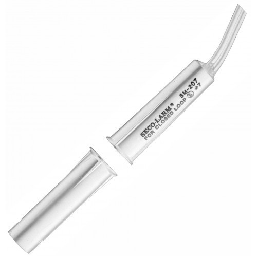 Seco-Larm SM-207Q/W 3/8" Concealed-Mount Magnetic Contact