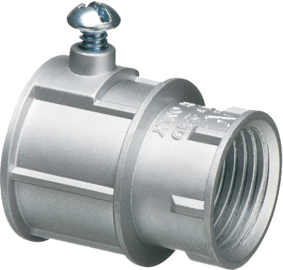 Arlington 2410 1/2-3/4" Zinc Combination Coupling