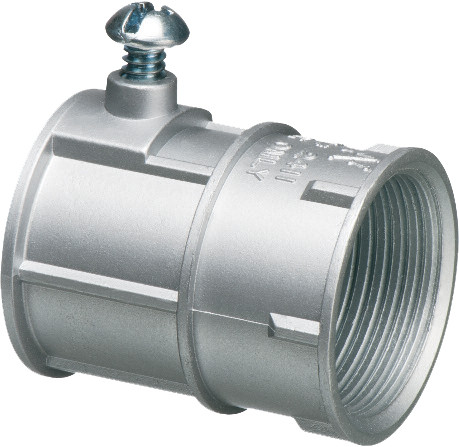 Arlington 2411 3/4-3/4" Zinc Combination Coupling
