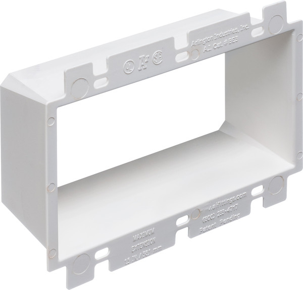 Arlington BE3 3-Gang Box Extender