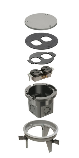 Arlington FLB4362MB Drop In Floor Box Kit