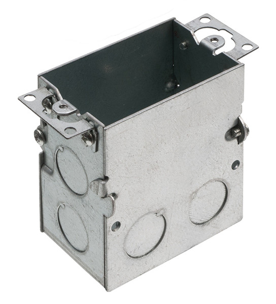 Arlington FLB5319 Steel Single Gang Floor Outlet Box