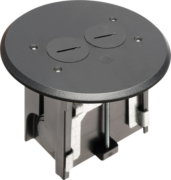 Arlington FLBAR101BL Non-Metallic Adjustable Floor Box