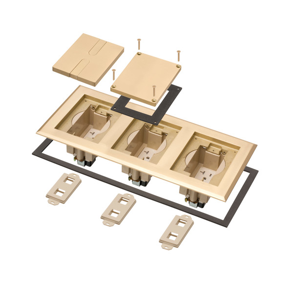 Arlington FLBC8538MB Recessed Gangable Box Kit